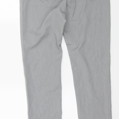 Brandtex Womens Grey   Trousers  Size 10 L31 in
