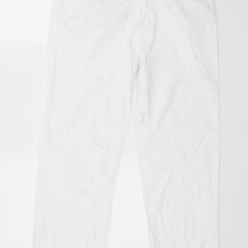 Kelrebec Womens White   Trousers  Size 16 L28 in