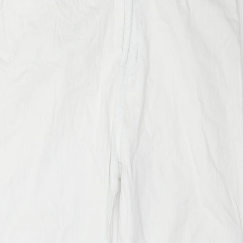 Kelrebec Womens White   Trousers  Size 16 L28 in
