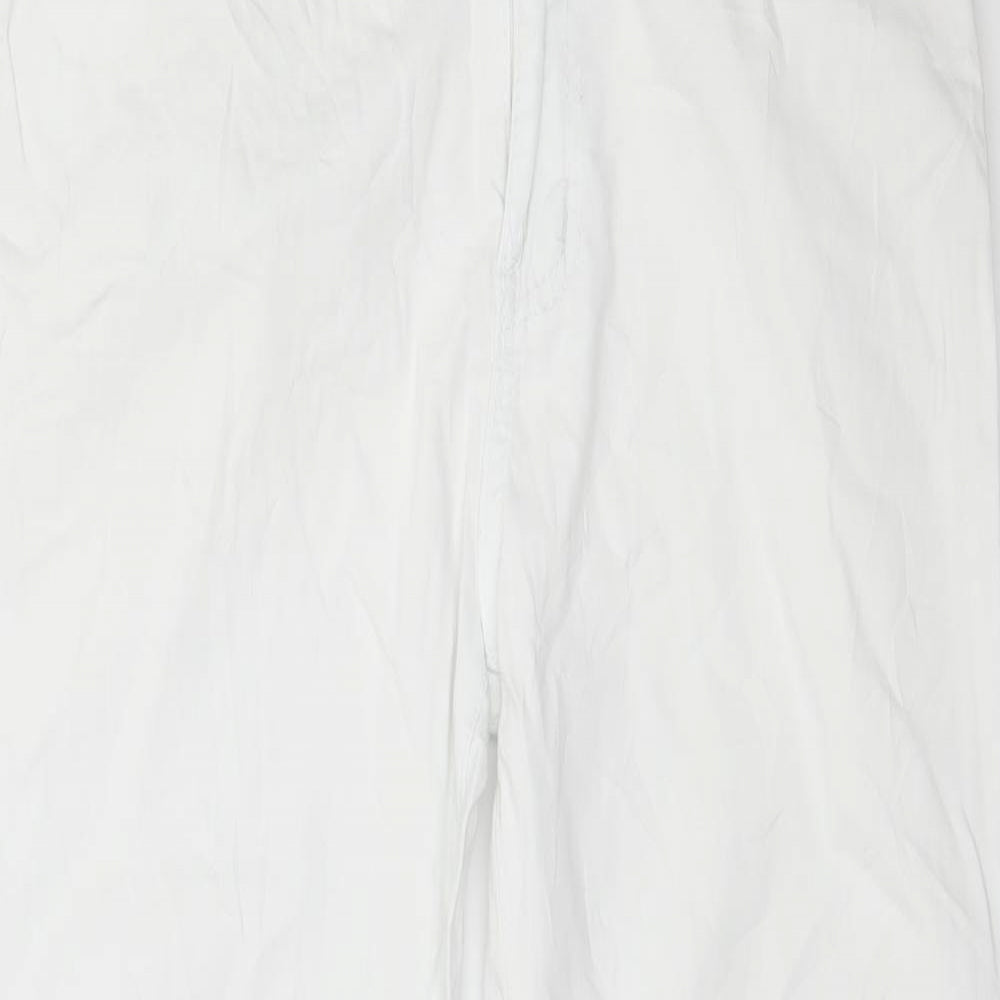 Kelrebec Womens White   Trousers  Size 16 L28 in