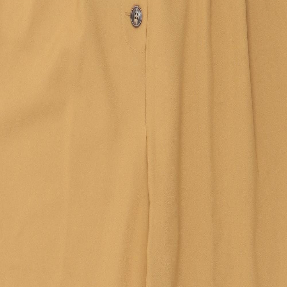 Very Womens Yellow   Trousers  Size 14 L29 in