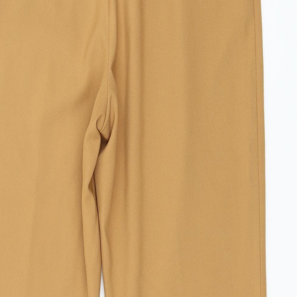 Very Womens Yellow   Trousers  Size 14 L29 in
