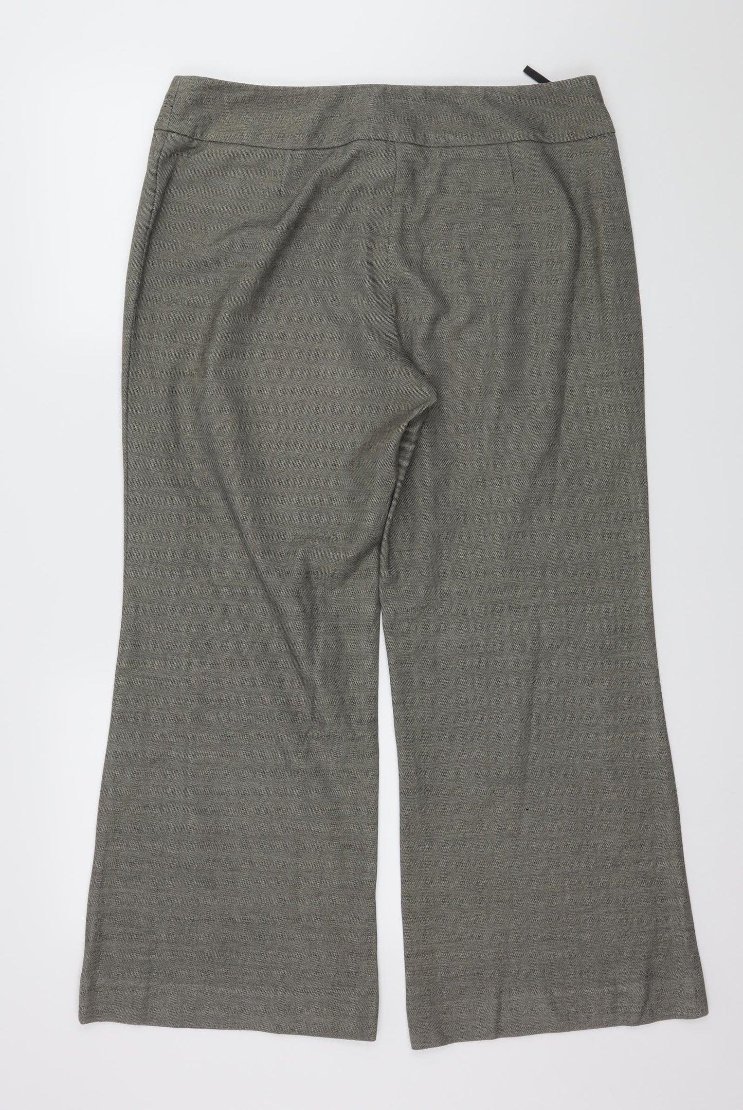 Marks and Spencer Womens Grey   Trousers  Size 34 in L27 in