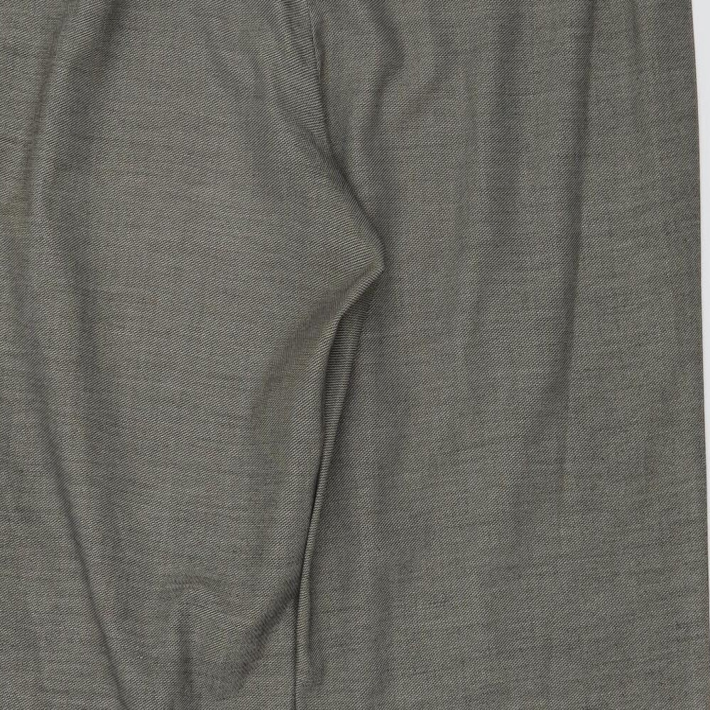 Marks and Spencer Womens Grey   Trousers  Size 34 in L27 in
