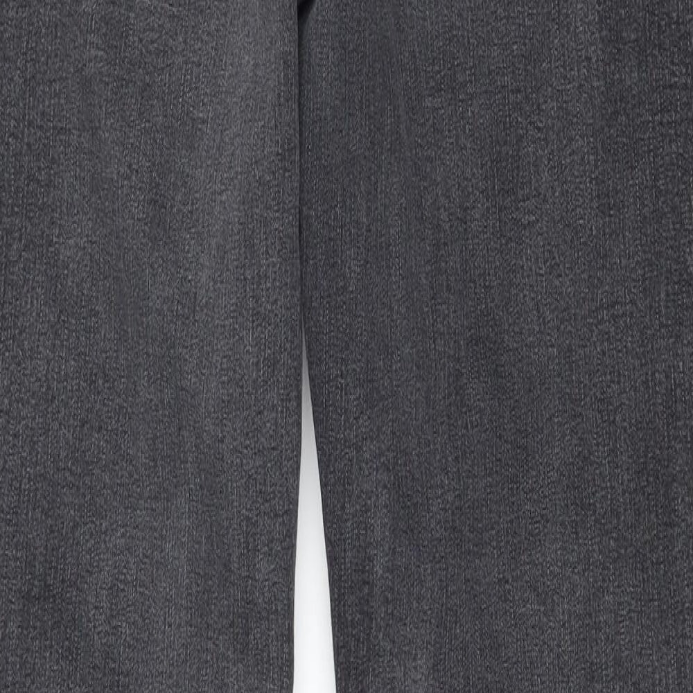 Principles Womens Grey  Denim Straight Jeans Size 12 L28 in