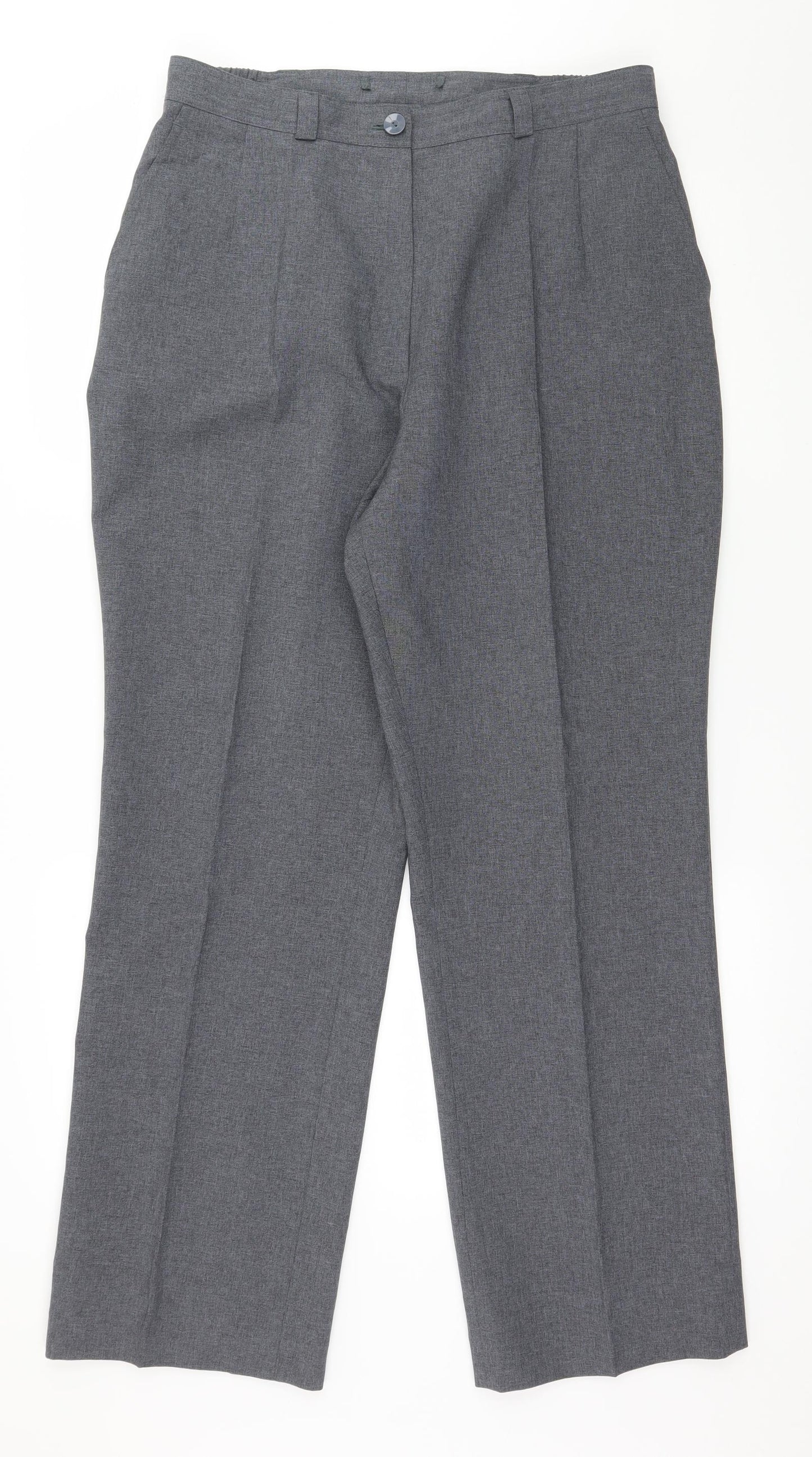 C&A Womens Grey   Trousers  Size 18 L29 in