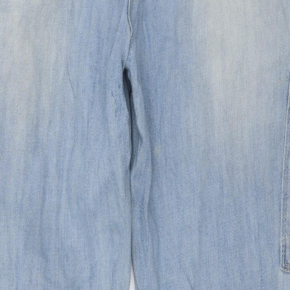 NEXT Womens Blue  Denim Straight Jeans Size 16 L29 in
