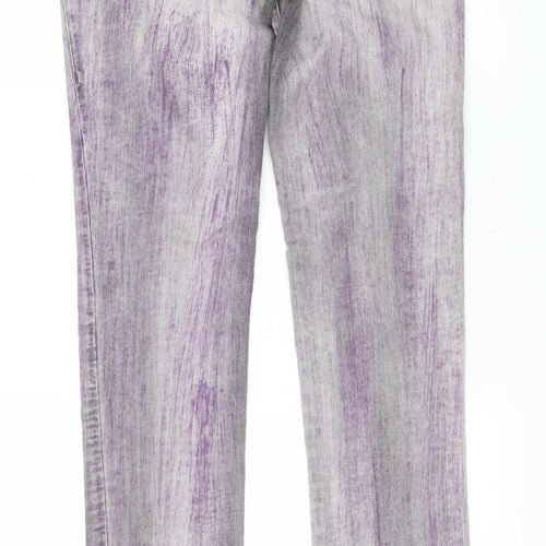 Diesel Womens Purple  Denim Skinny Jeans Size 30 in L33 in - Ombre