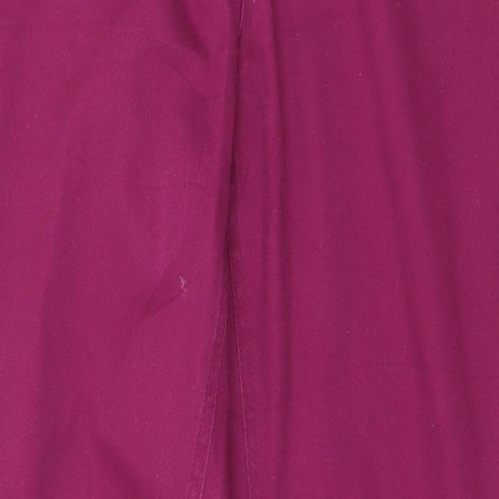 Yigga Boys Purple  Denim Straight Jeans Size 14 Years