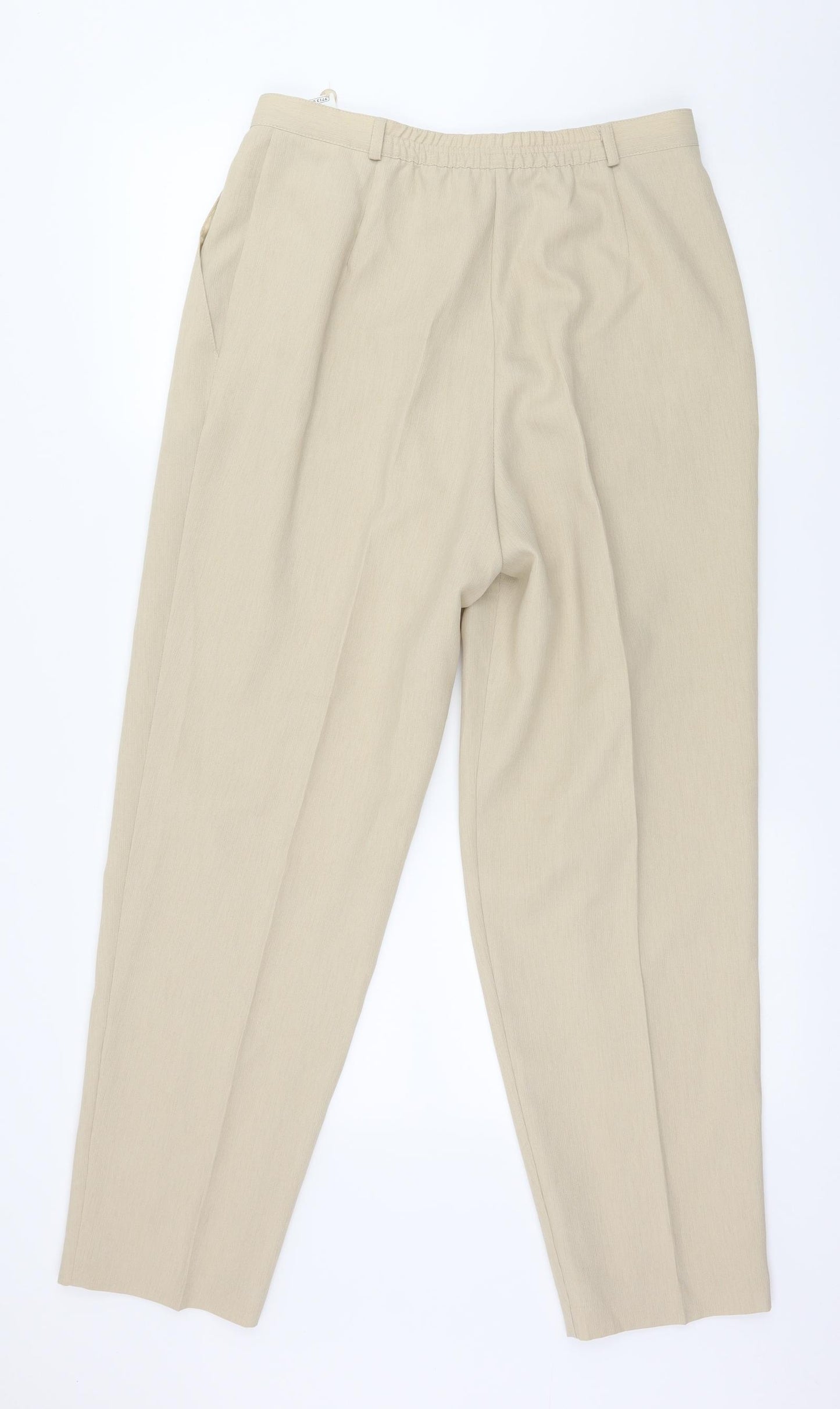 St Michael Womens Beige   Trousers  Size 16 L28 in