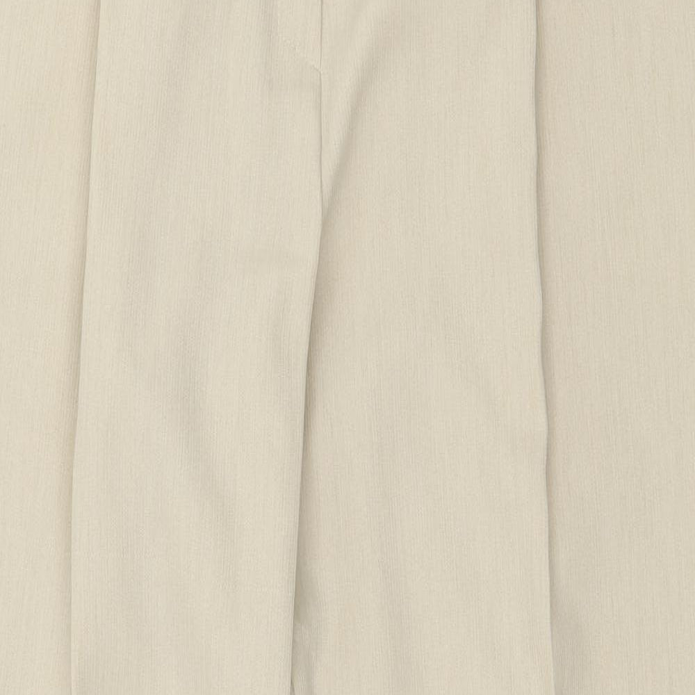 St Michael Womens Beige   Trousers  Size 16 L28 in