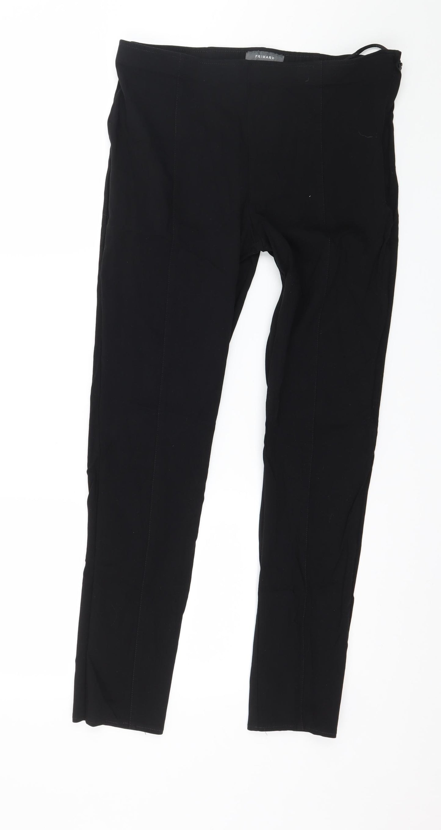 Primark Womens Black   Trousers  Size 14 L26 in