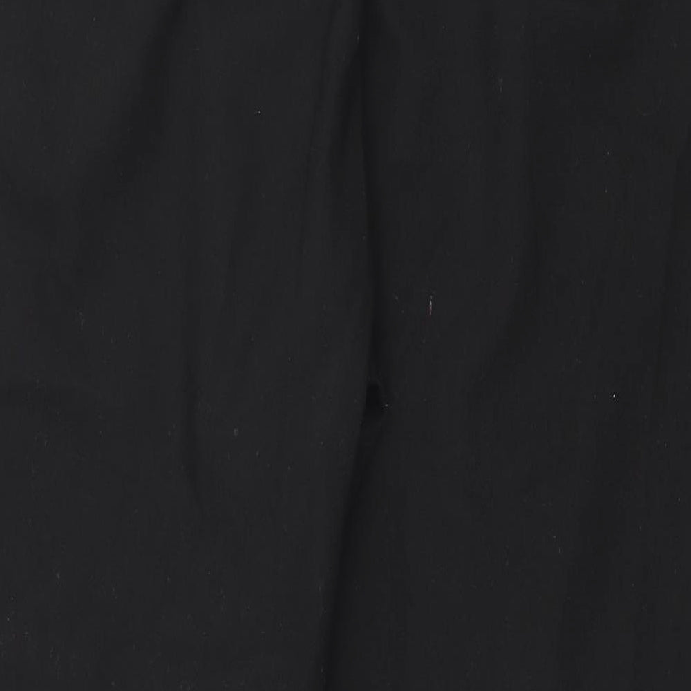 NEXT Womens Black  Denim Trousers  Size 14 L26 in