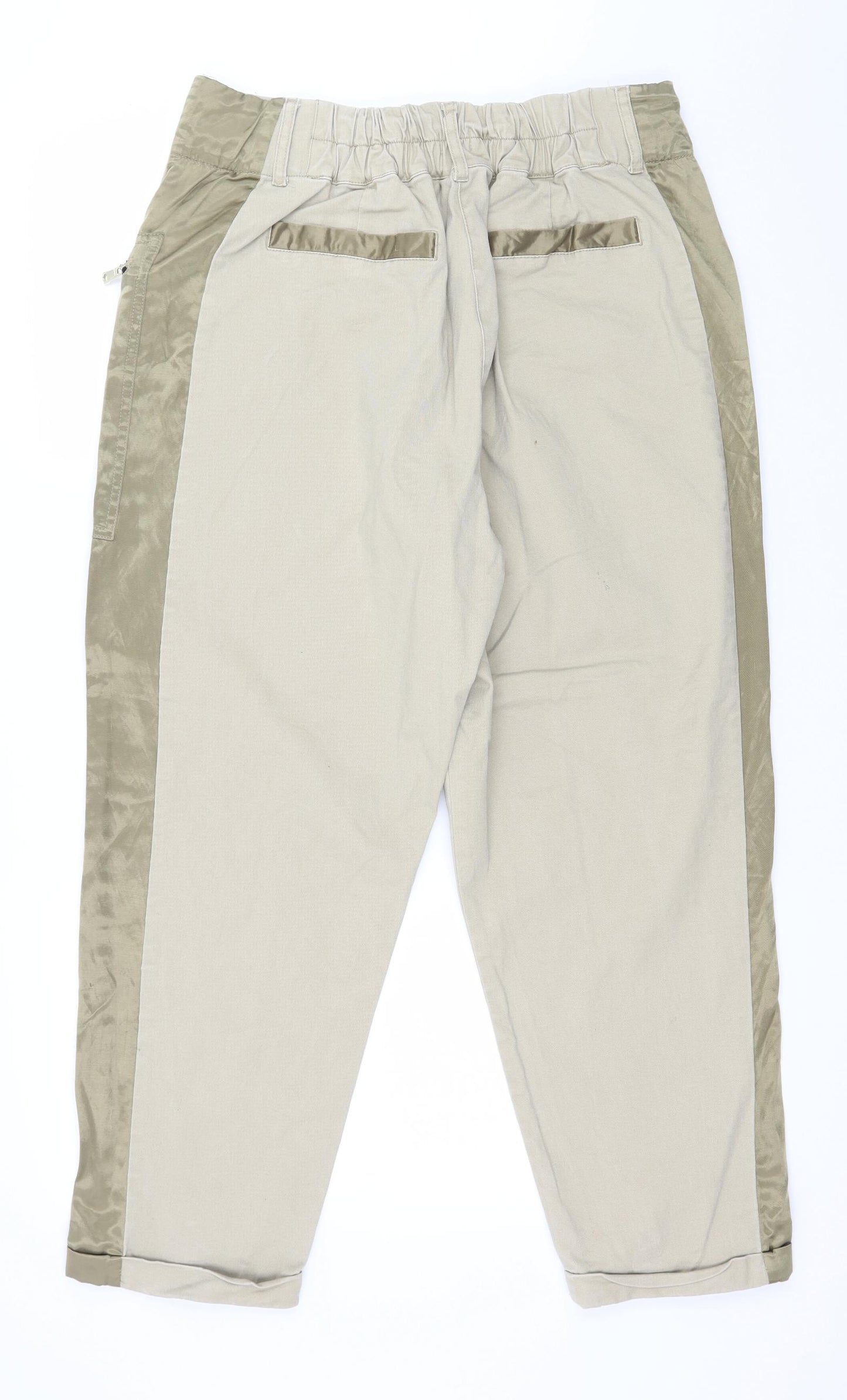 River Island Womens Green  Denim Mom Jeans Size 16 L26 in