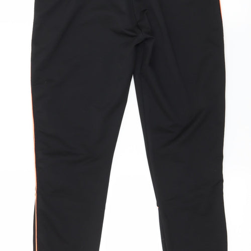 Papaya Womens Black  Jersey Capri Leggings Size M L27 in