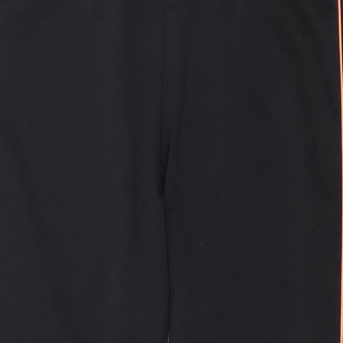 Papaya Womens Black  Jersey Capri Leggings Size M L27 in