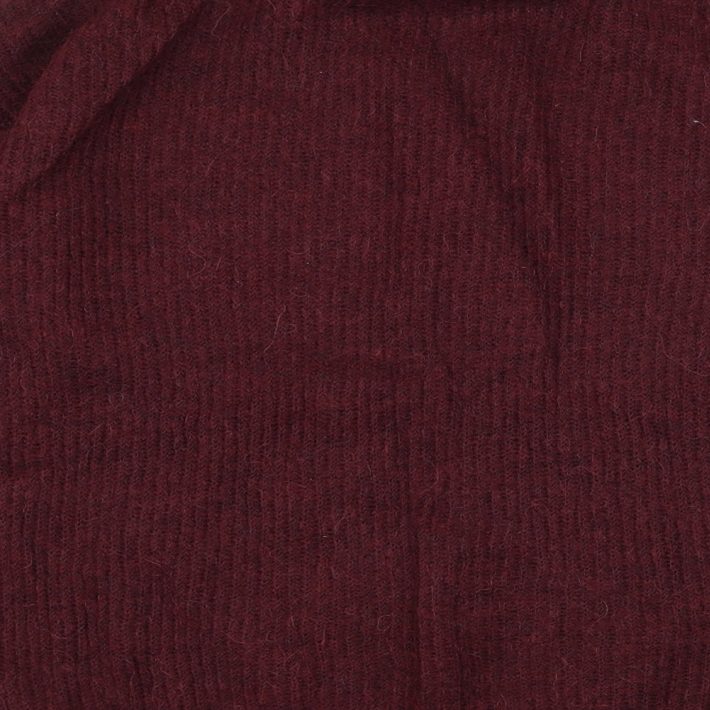 New Look Womens Purple  Knit Pullover Jumper Size M
