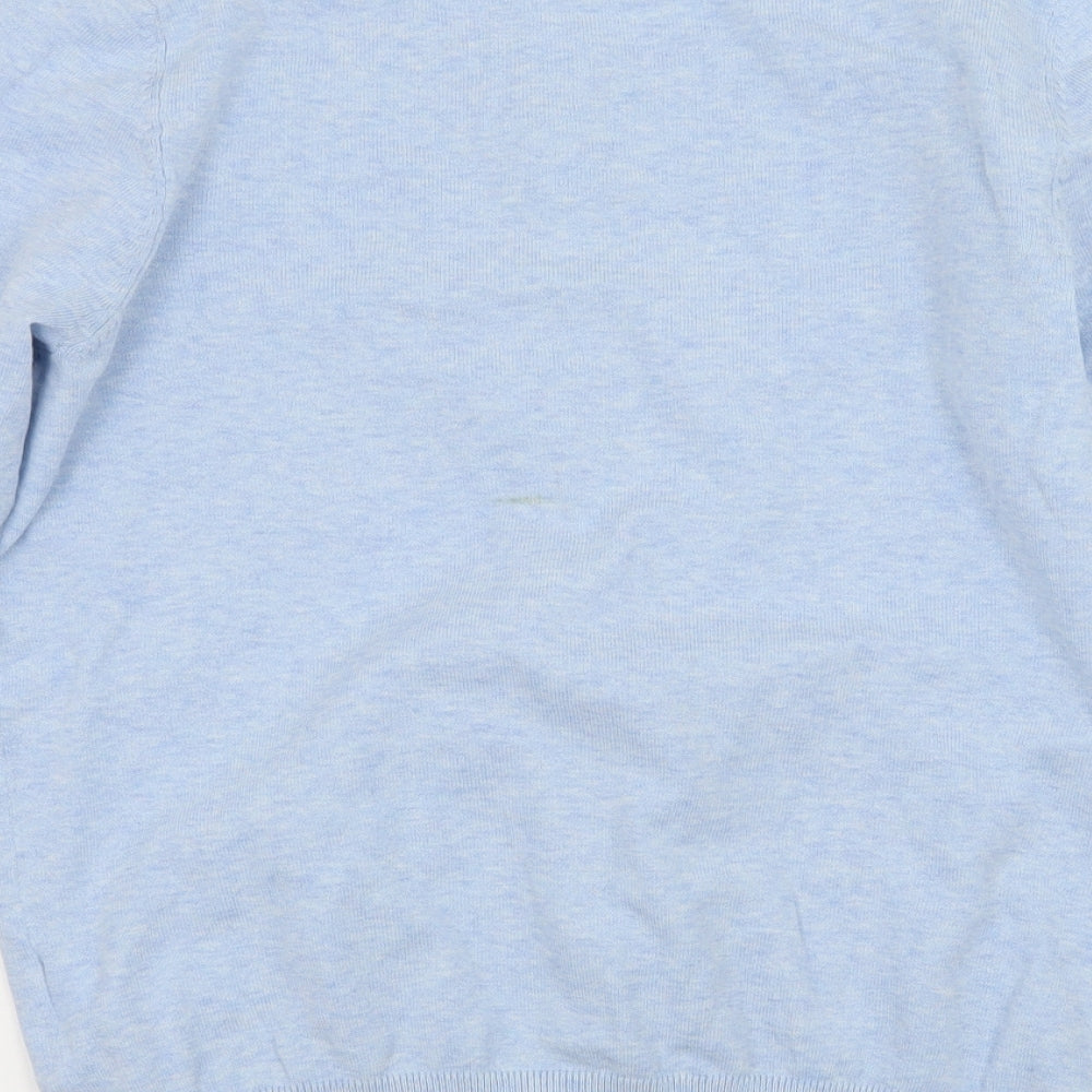 F&F Womens Blue  Knit Cardigan Jumper Size 10