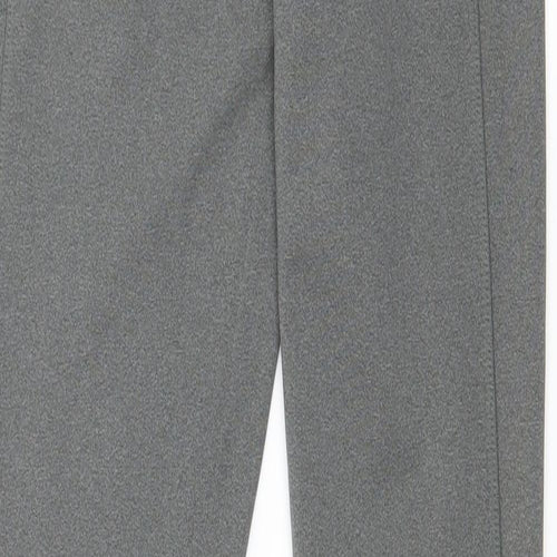 USA Pro Womens Grey  Jersey Capri Leggings Size 8 L28 in