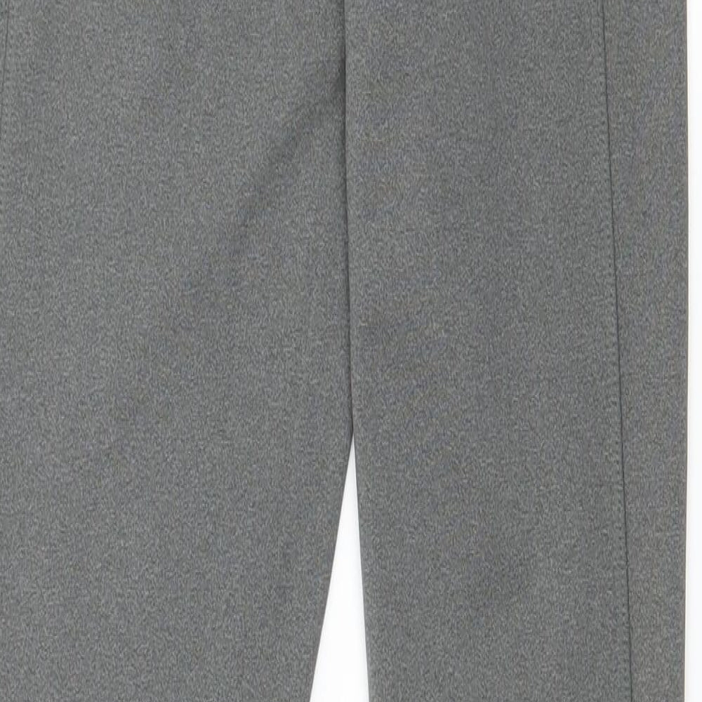 USA Pro Womens Grey  Jersey Capri Leggings Size 8 L28 in