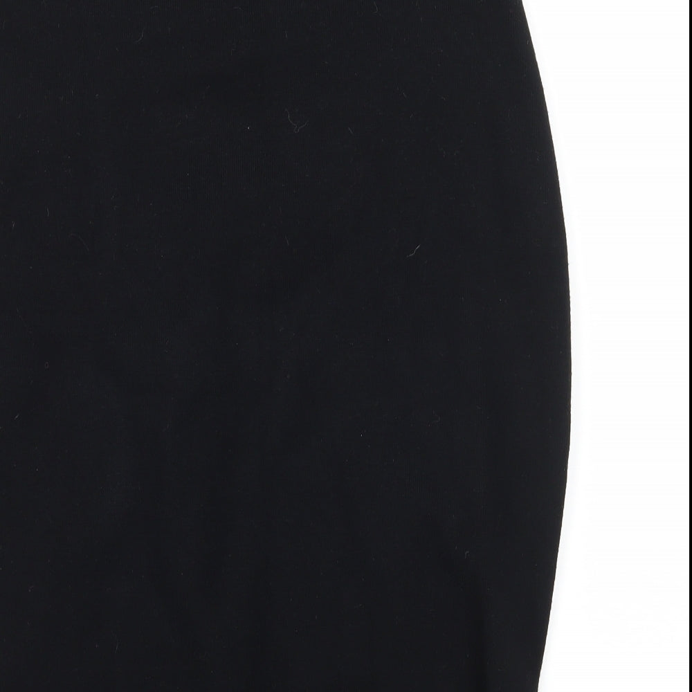Phase Eight Womens Black  Knit Straight & Pencil Skirt Size 10