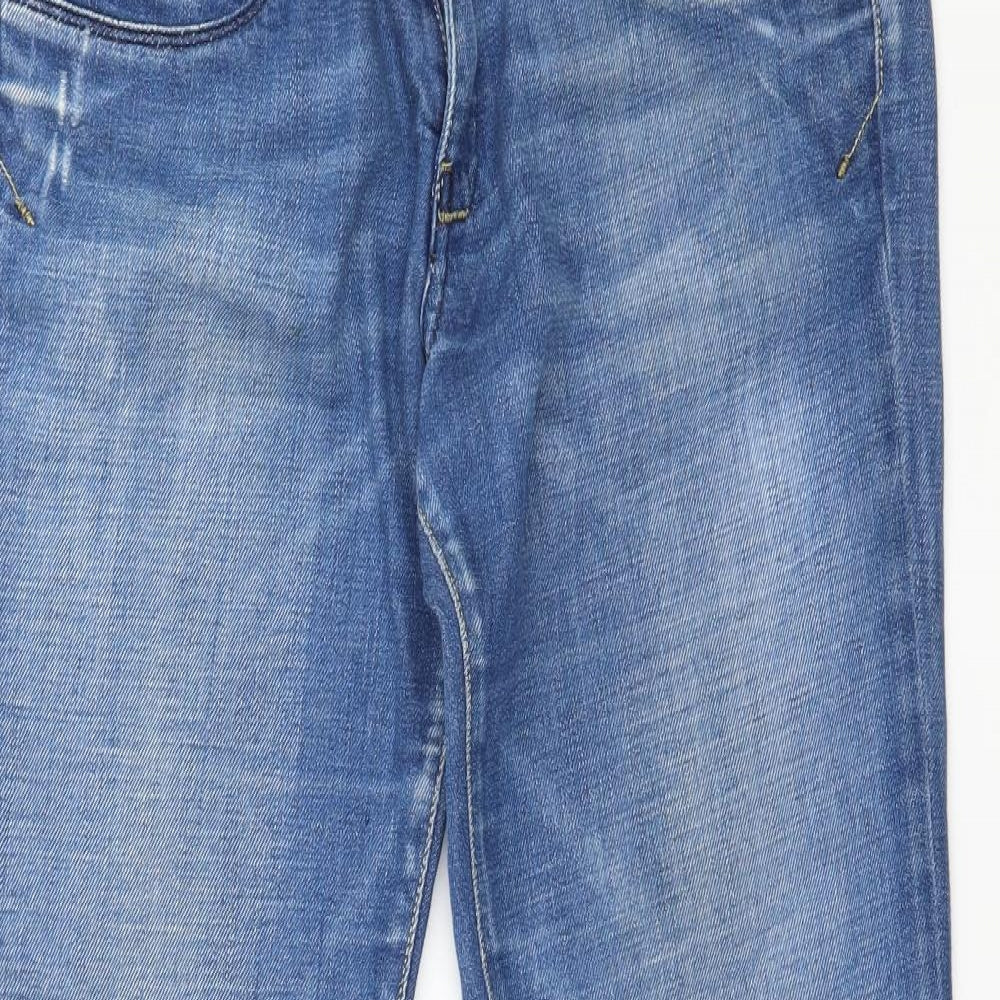 Diesel Mens Blue  Denim Straight Jeans Size 32 in L30 in