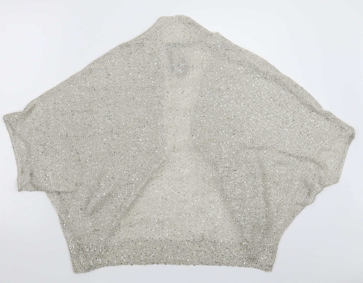 Windsmoor Womens Gold  Knit Cardigan Jumper Size M  - Oversized