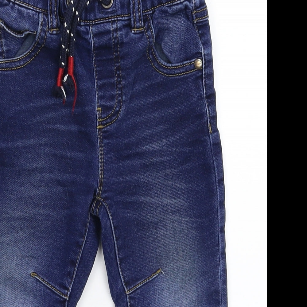 NEXT Baby Blue  Denim Capri Jeans Size 12-18 Months