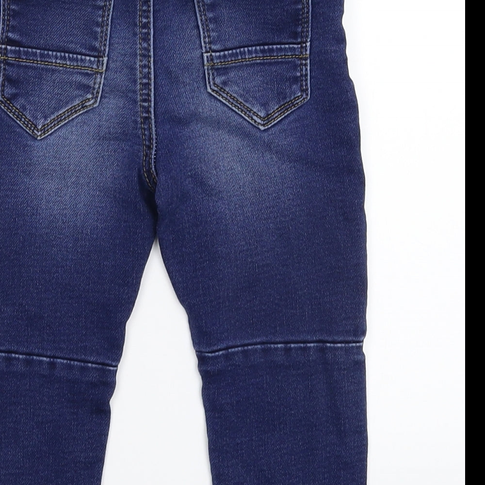 NEXT Baby Blue  Denim Capri Jeans Size 12-18 Months
