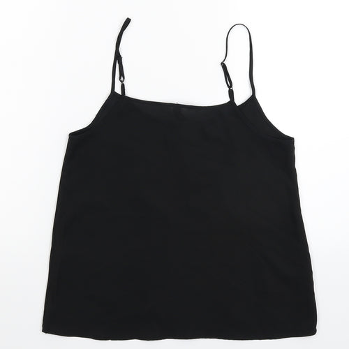 Divided Womens Black   Basic Tank Size 6