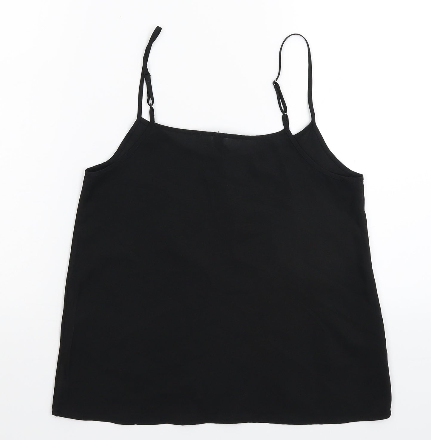Divided Womens Black   Basic Tank Size 6