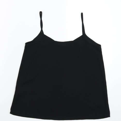 New Look Womens Black   Basic Tank Size 6