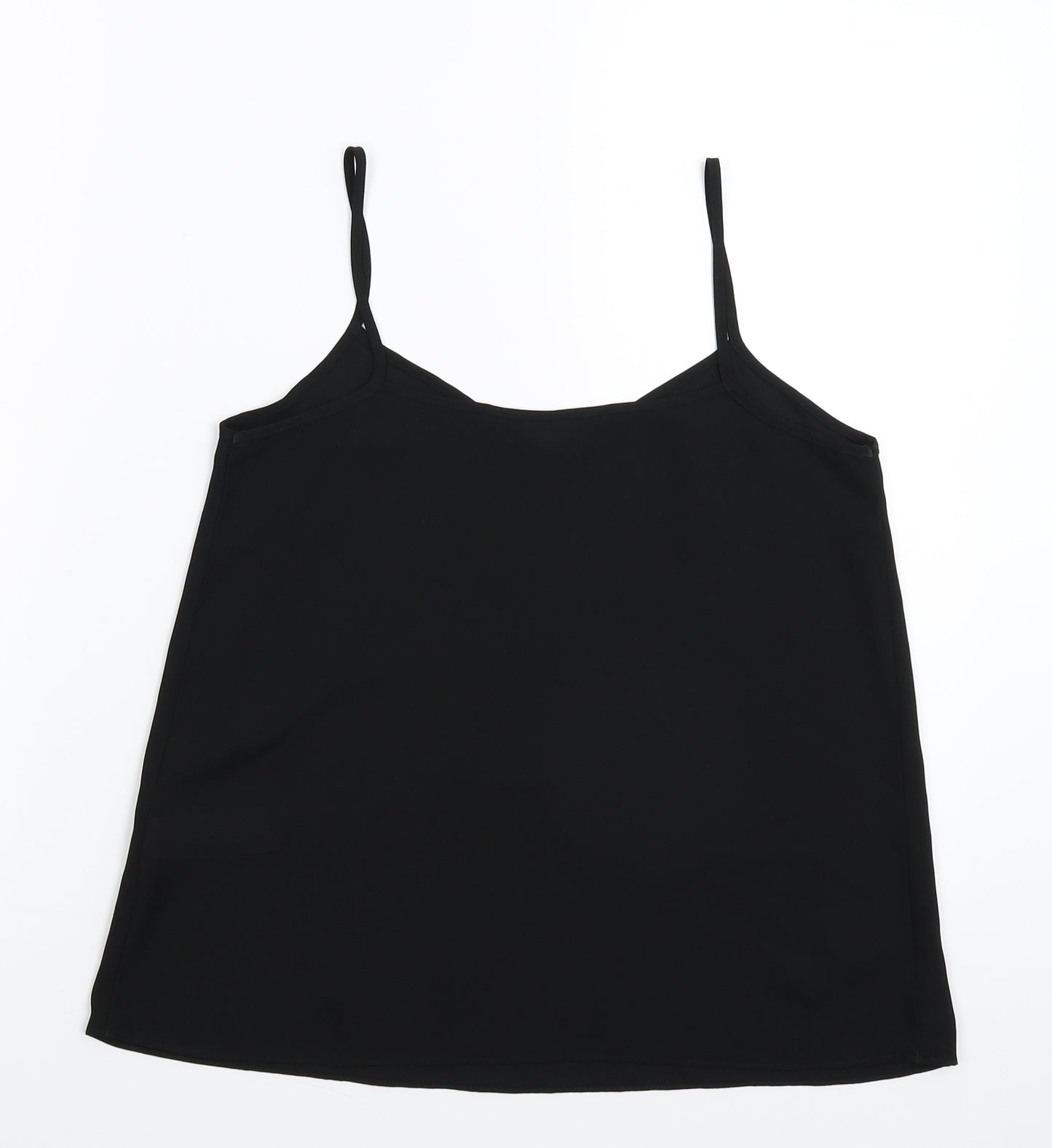 New Look Womens Black   Basic Tank Size 6