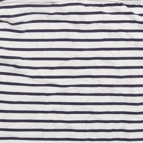 New Look Womens Multicoloured Striped  Pullover Sweatshirt Size 12