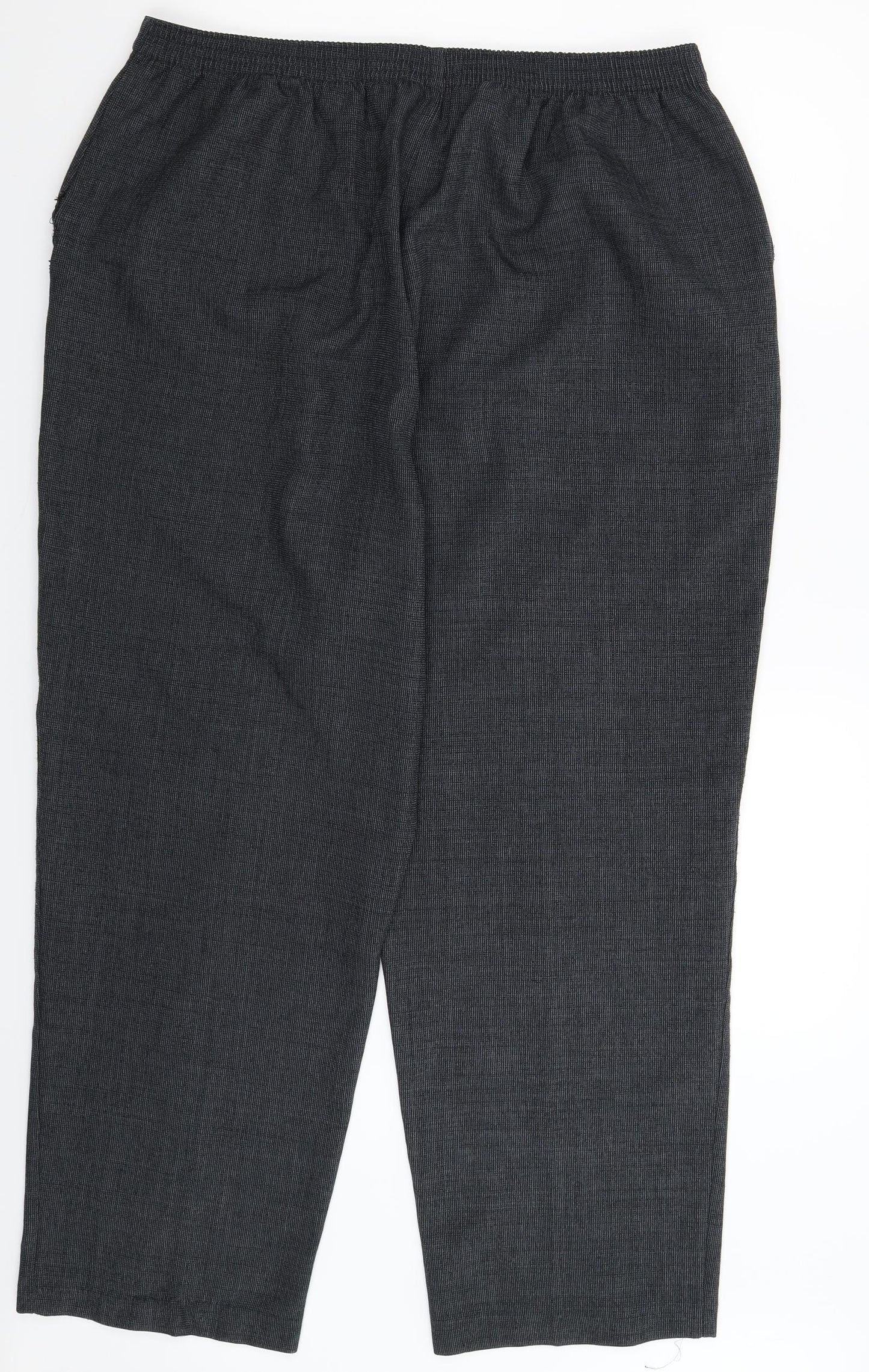 BM Mens Grey   Trousers  Size 36 in L27 in