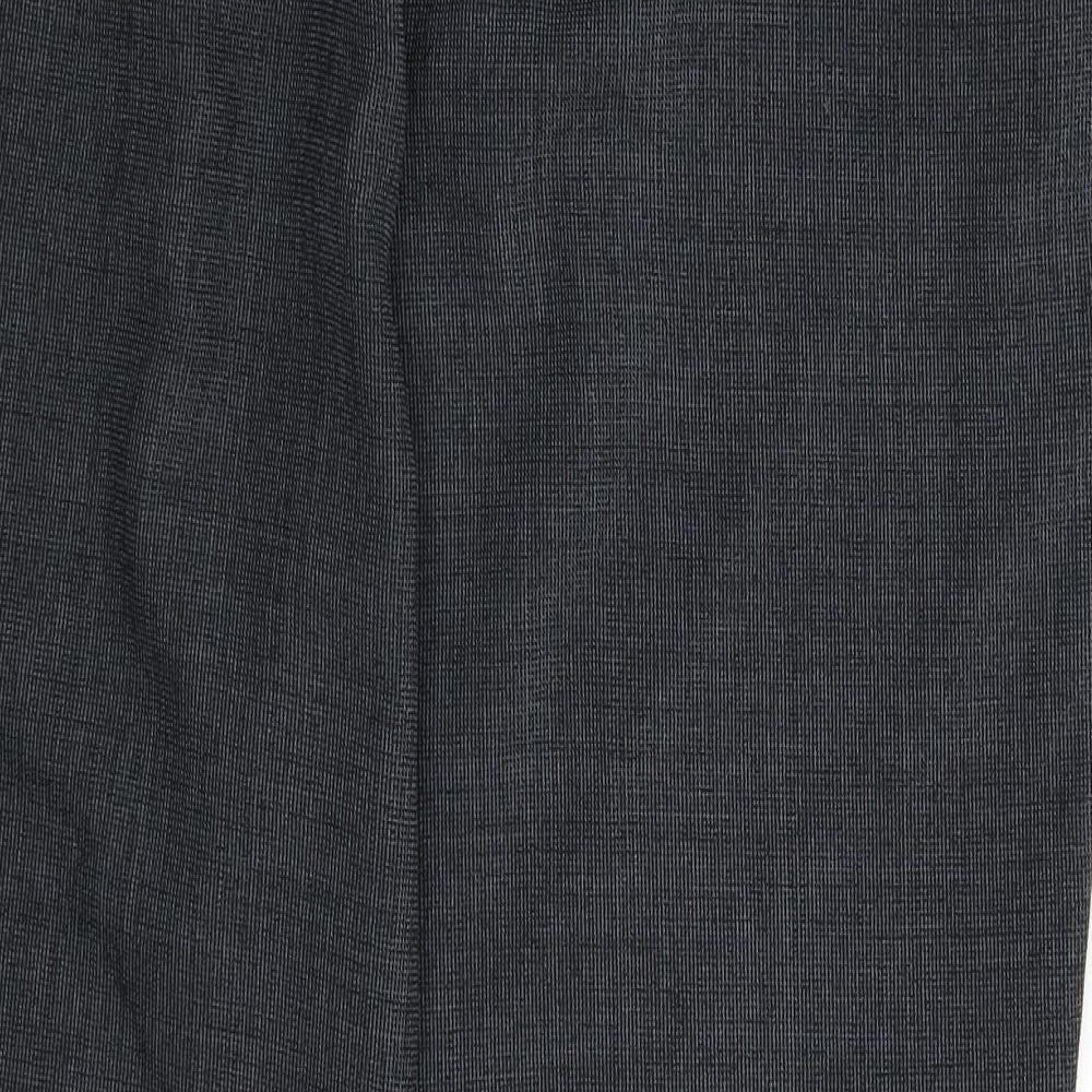BM Mens Grey   Trousers  Size 36 in L27 in