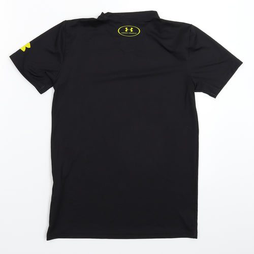 Under armour Boys Black   Jersey T-Shirt Size L  - Batman