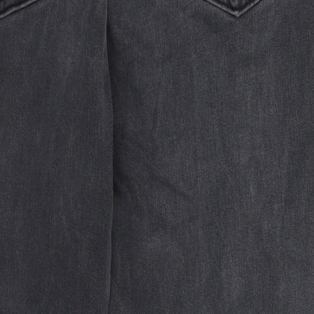 Marks and Spencer Womens Black  Denim Jegging Jeans Size 14 L25 in