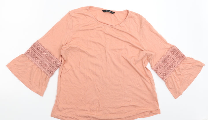 Dunnes Stores Womens Pink   Basic T-Shirt Size 14