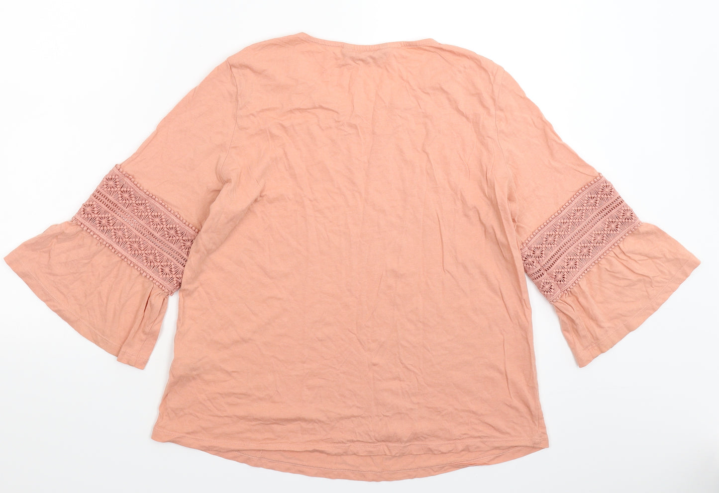 Dunnes Stores Womens Pink   Basic T-Shirt Size 14