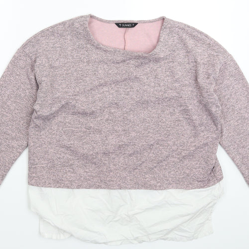 Dunnes Stores Womens Pink   Pullover Jumper Size M