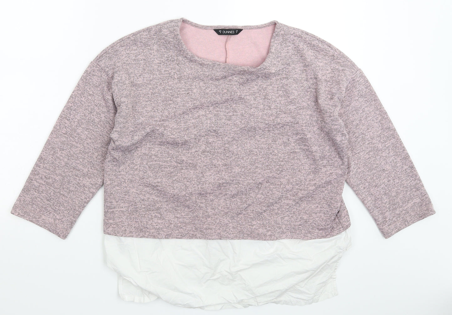 Dunnes Stores Womens Pink   Pullover Jumper Size M