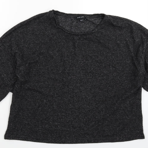 New Look Womens Grey   Pullover Jumper Size L