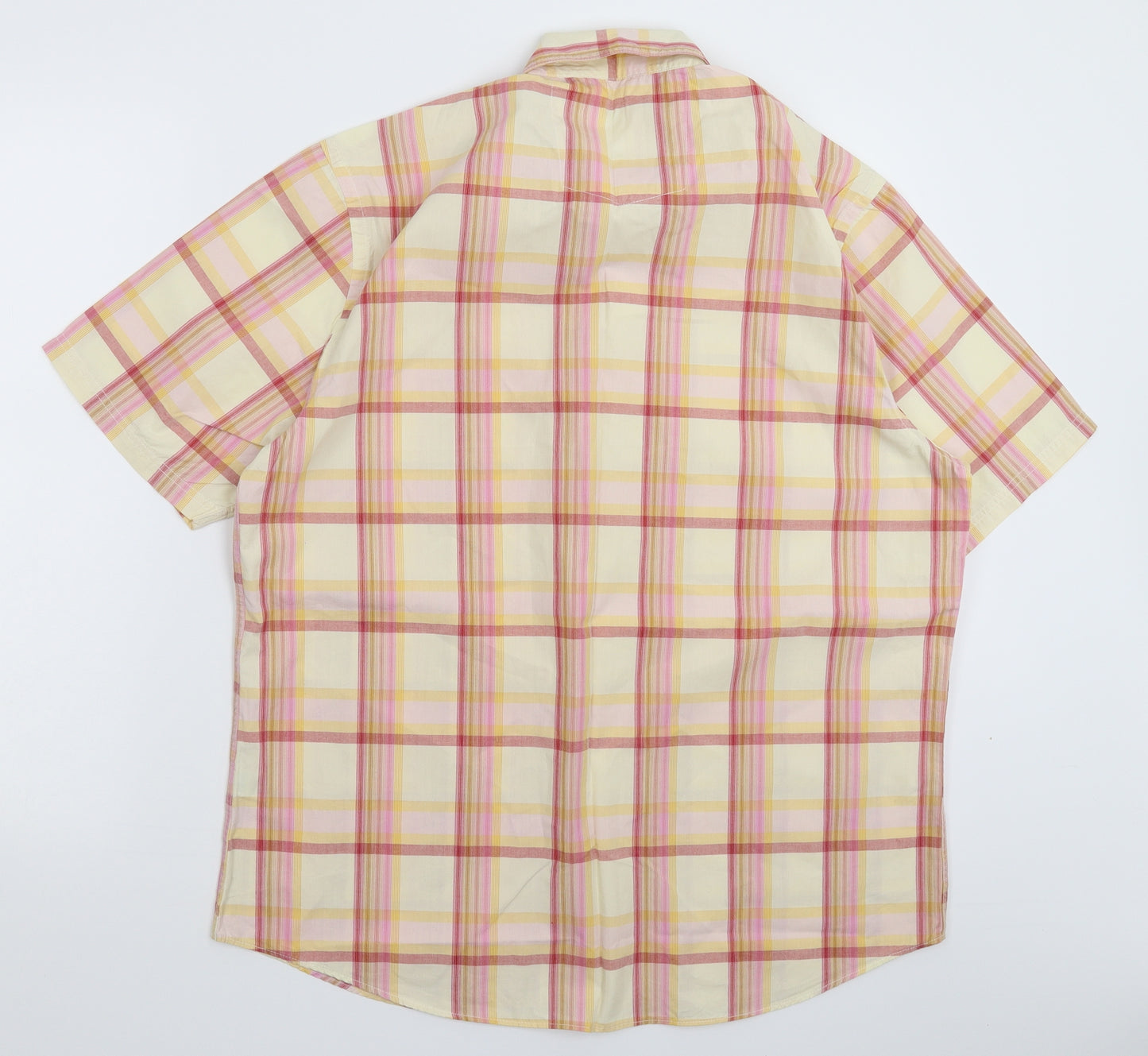 George Mens Multicoloured Check   Button-Up Size M