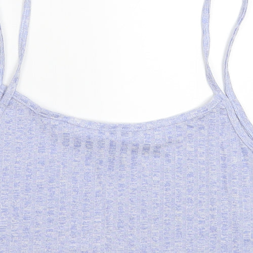 SheIn Womens Blue   Cropped Tank Size M