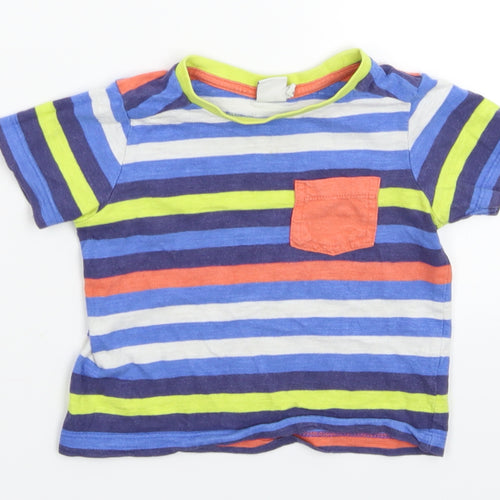 Mini Club Baby Multicoloured Striped  Basic T-Shirt Size 9-12 Months
