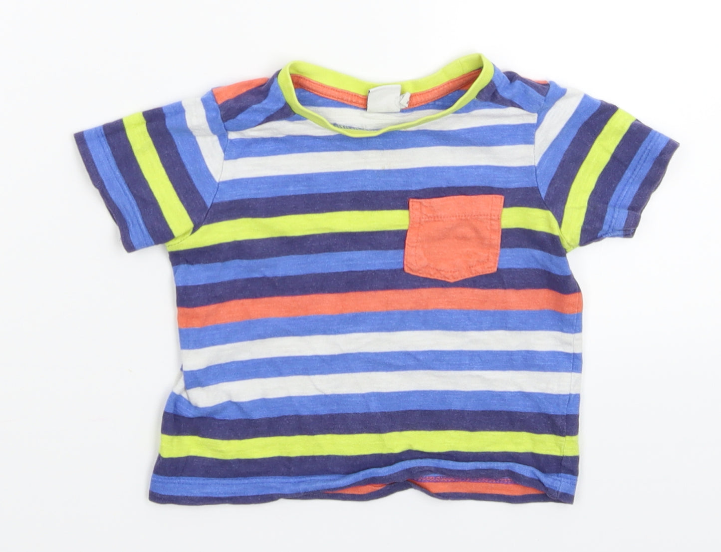 Mini Club Baby Multicoloured Striped  Basic T-Shirt Size 9-12 Months