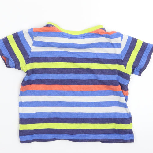 Mini Club Baby Multicoloured Striped  Basic T-Shirt Size 9-12 Months