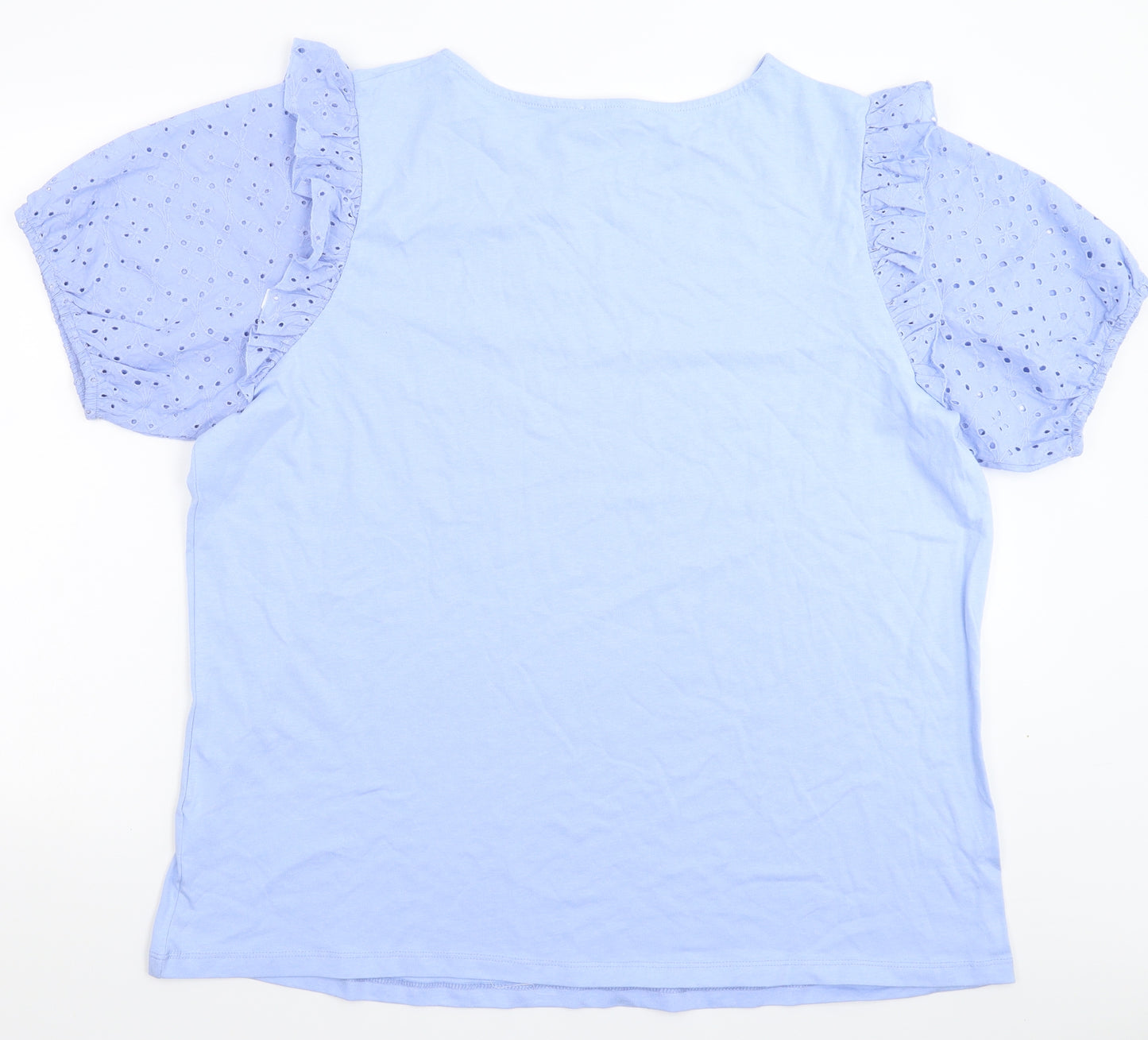Simply Be Womens Blue   Basic T-Shirt Size 28