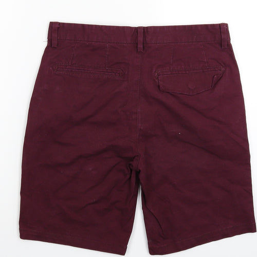 River Island Mens Purple   Chino Shorts Size 30